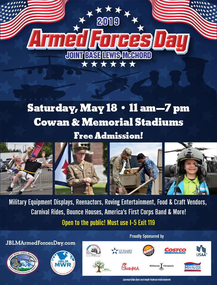 JBLM Armed Forces Day 2021  Today is Armed Forces Day! This day