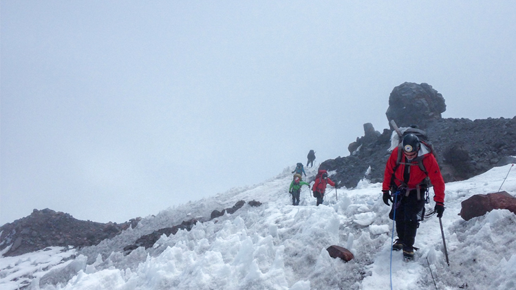 Mount Adams - South Spur  Alpine Climbing route in Washington