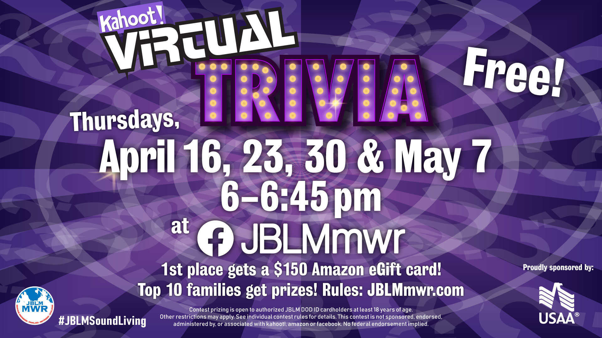 US Army MWR :: View Event :: Virtual Trivia