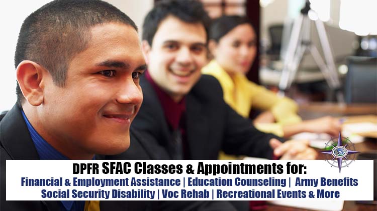 SFAC Classes & Appointments SFAC Classes & Appointments