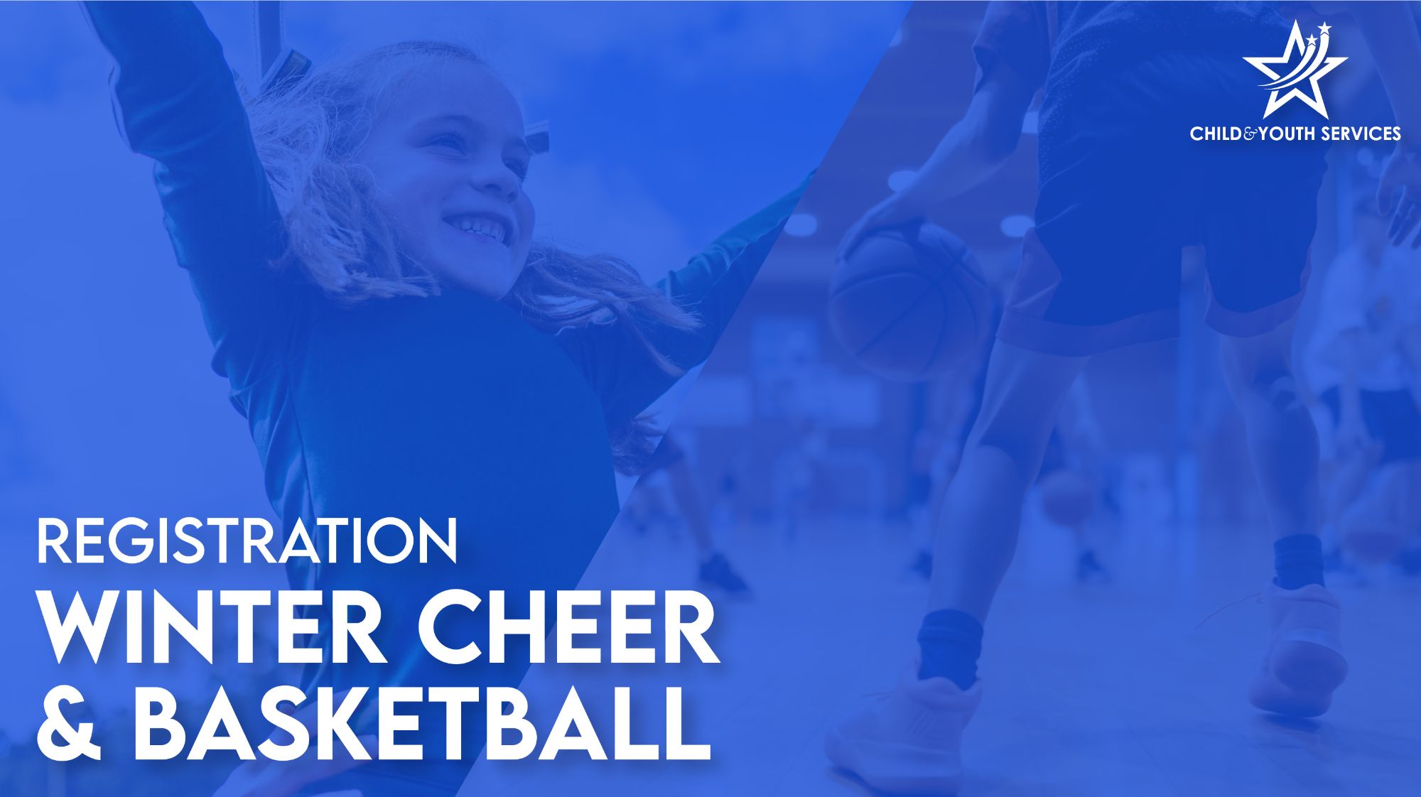 Registration Open - Winter Basketball & Cheer