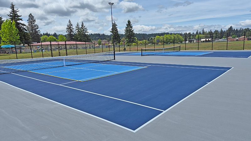 McVeigh Hybrid Pickleball / Tennis Courts