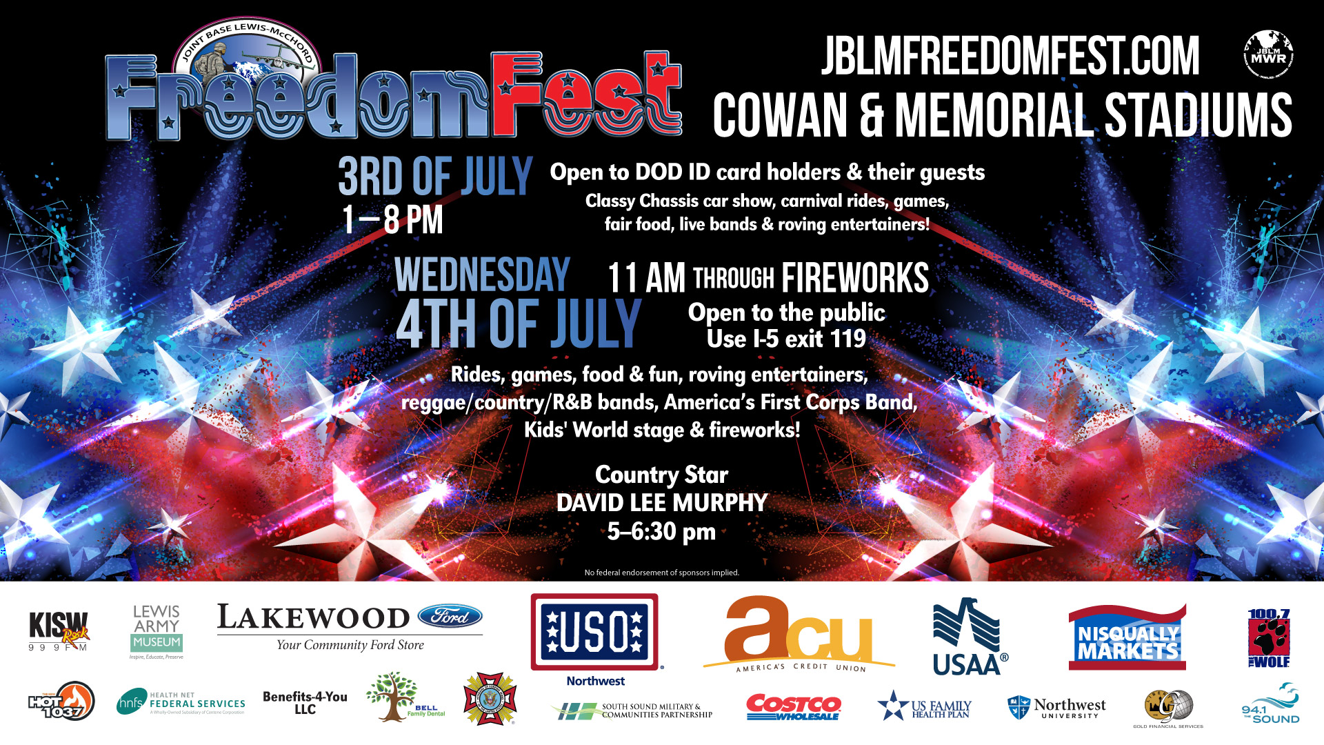 US Army MWR :: View Event :: Freedom Fest