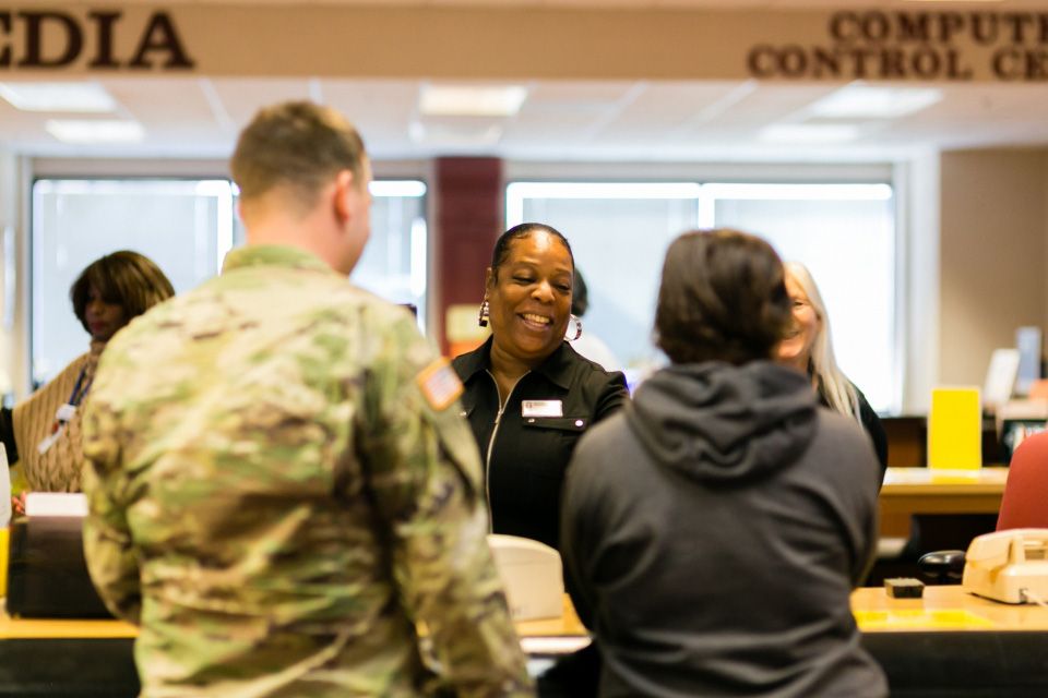 Library Circulation Desk
