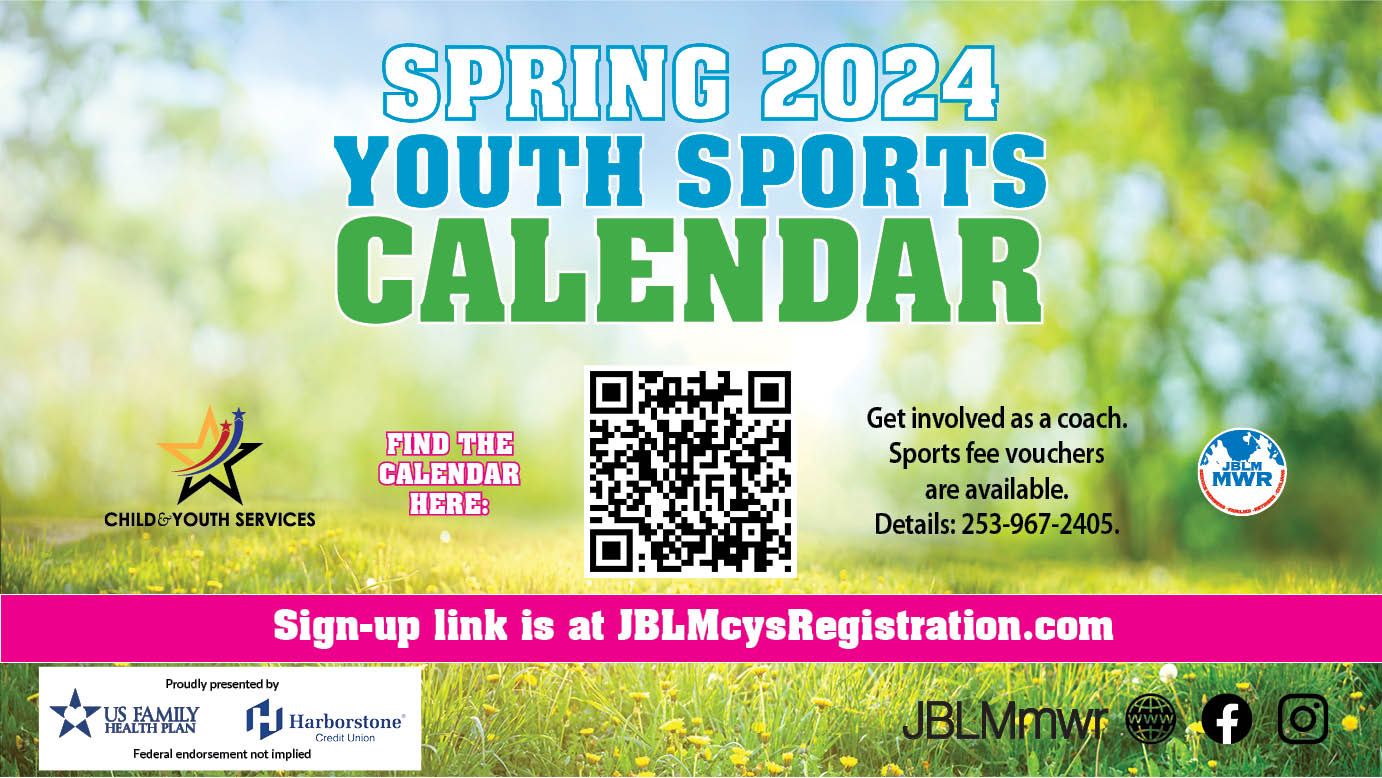 2024 Spring Sports Calendar